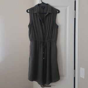 Olive Green Dress